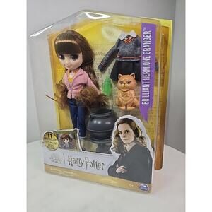 Wizarding World Harry Potter Brilliant Hermione Granger Doll 8" 11 Accessories
